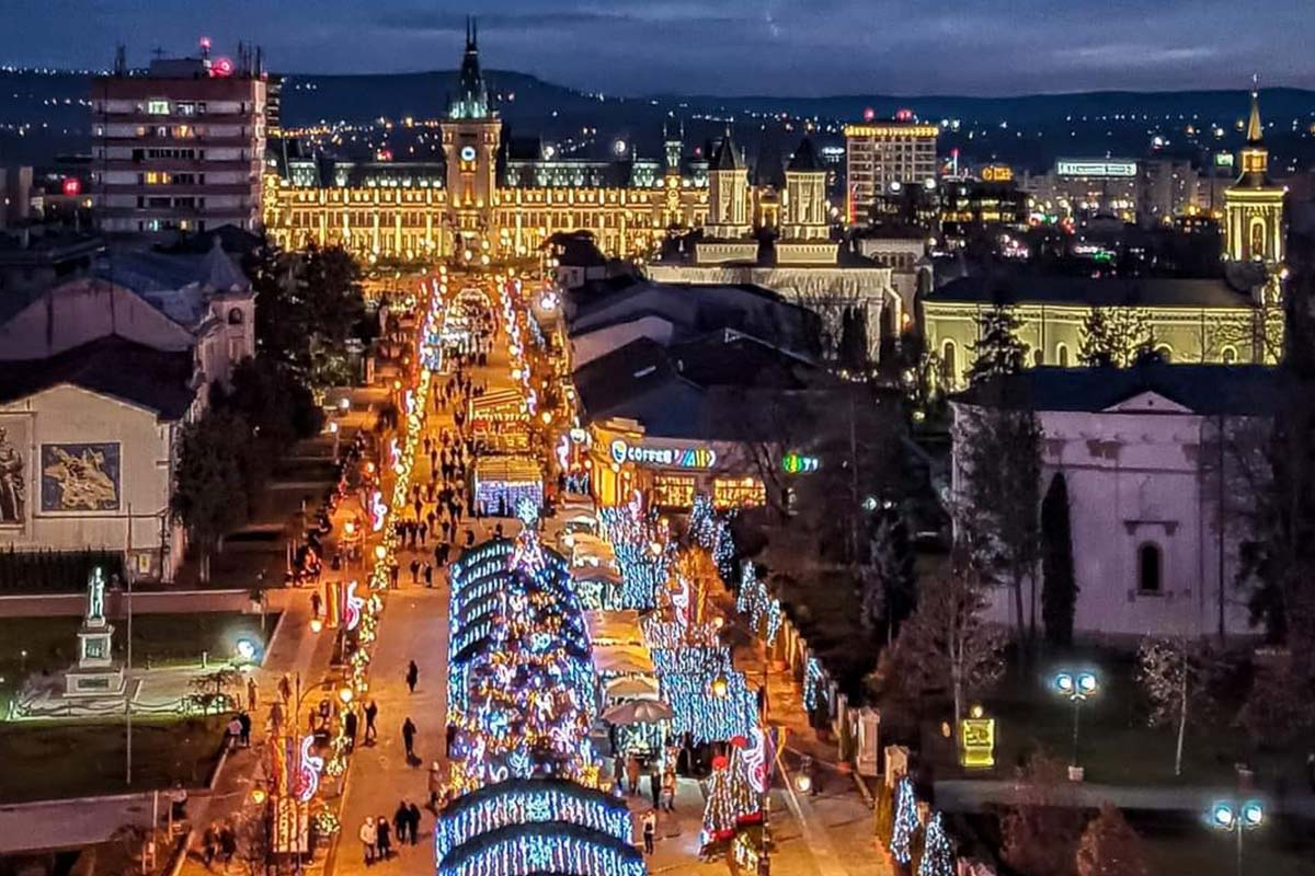 Weihnachtsstimmung in Iași